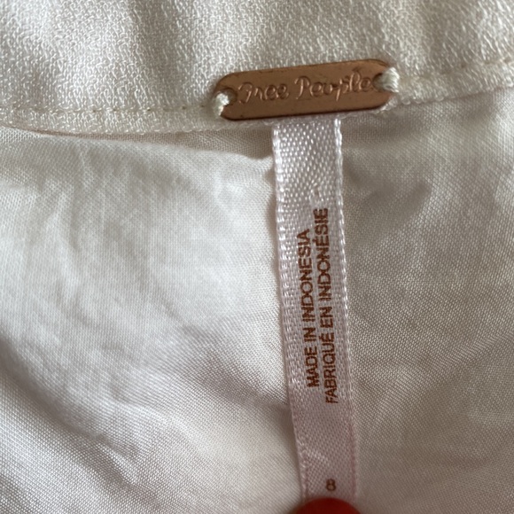 Free People Sound of Spring Maxi dress Jumper tiered watercolour bin front - Picture 9 of 16